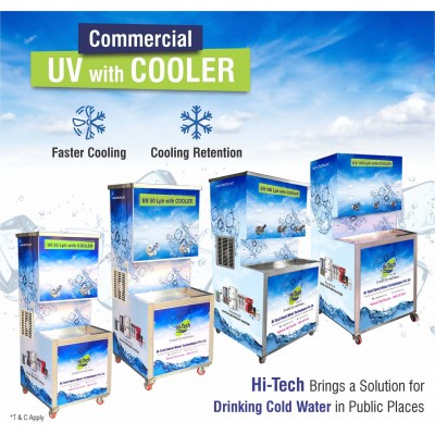 UV WITH COOLER 25 LPH TO 150LPH - RO WITH COOLER 100 TO 250 LPH