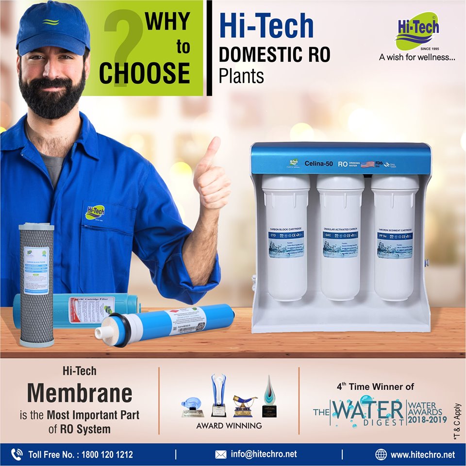  Why Choose Hi-Tech RO domestic plant